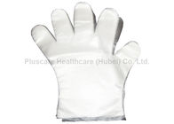 Healthcare Disposable Pe Gloves , Clear Disposable Gloves With Welded Seams